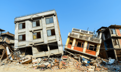 Buildings Destroyed by an Earthquake