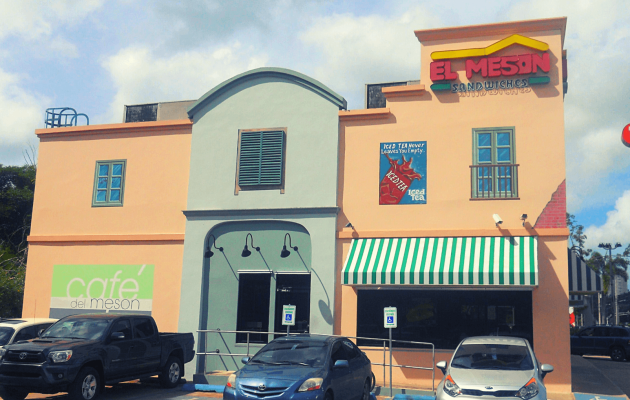 Exterior View of El Meson Sandwiches