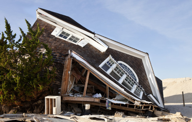 Collapsed Beach Residence