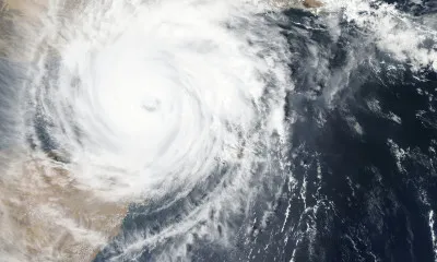 Satellite Image of Hurricane