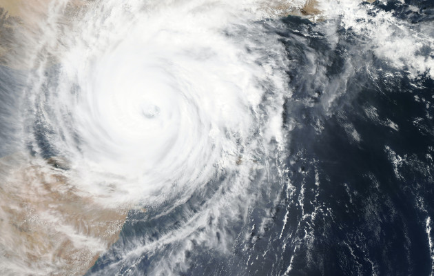 Satellite Image of Hurricane